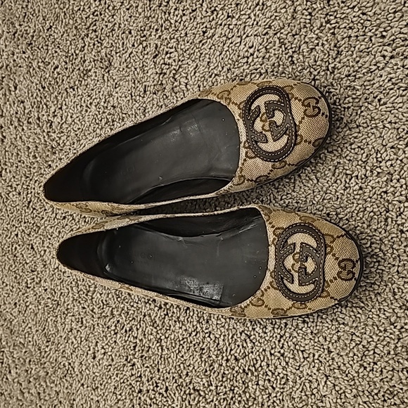 Gucci Brown Loafers Luxurious Flats - Picture 11 of 13